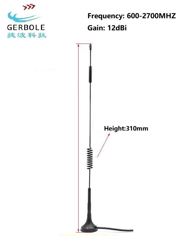4g Magnetic Mount Antenne (320mm)